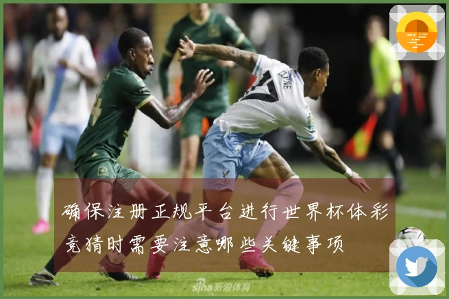 确保注册正规平台进行世界杯体彩竞猜时需要注意哪些关键事项